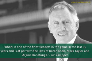 Ian Chappell, former Australian Cricket player and now a well know ...