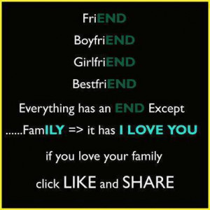 FriEND, BoyfriEND, girlfriEND, BestfriEND Every relation has an END ...