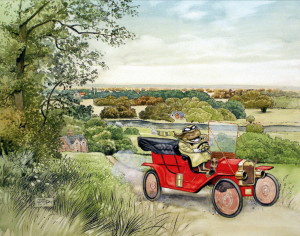 Mr Toad - Wind in the Willows. Signed limited edition print