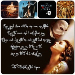 All I Ask of You. Phantom of the Opera.