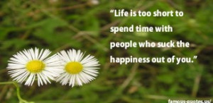 Life is Short Quotes and Sayings Collection by FQ