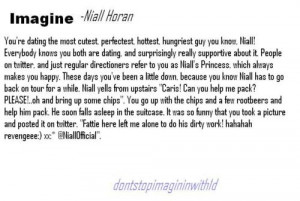 ... 1d #one direction #niall horan #personal imagine #imagines #1d imagine