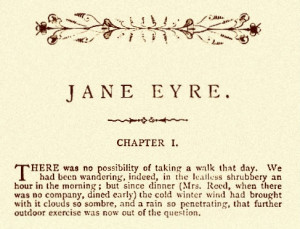 Jane Eyre by Charlotte Brontë (1847).