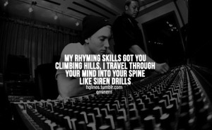 eminem, hqlines, life, love, music, quotes, sayings, slim shady