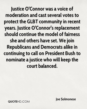Justice O 39 Connor 39 s replacement should continue the model of ...