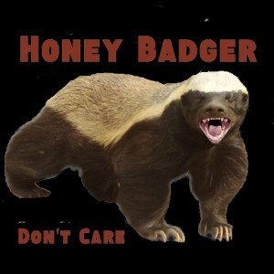Cute Honey Badger Clipart The honey badger don't care!
