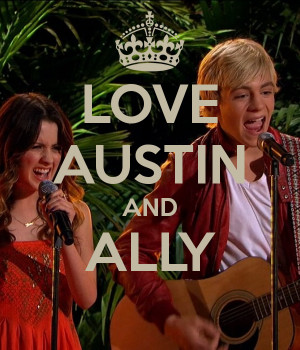 keep calm and love austin and ally