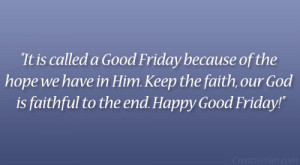 Happy Good Friday Quotes
