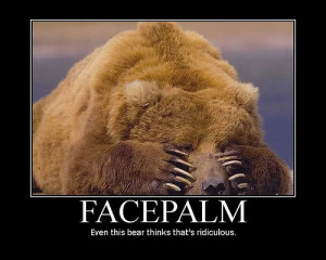 Всеобщий facepalm на видео