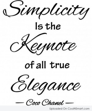 Simplicity Quotes, Sayings about being simple (63 quotes) - CoolNSmart