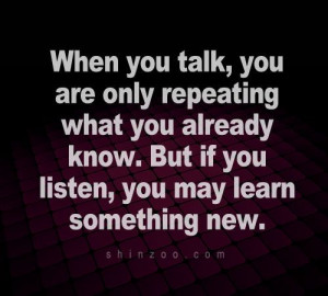 listen.. inspirational quotes