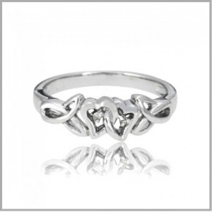 Home » Irish Diamond Promise Ring