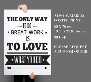 Office Decor Typography Inspirational Quote Wall Decoration Art ...
