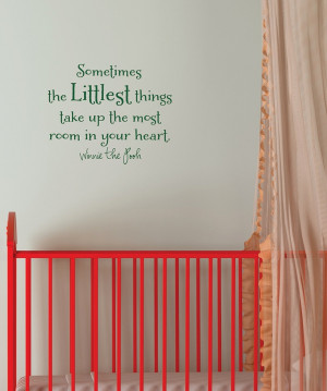 Belvedere Designs Pine 'Littlest Things' Wall Quote $18