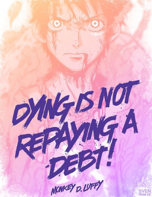 Monkey D. Luffy. One Piece Anime. 