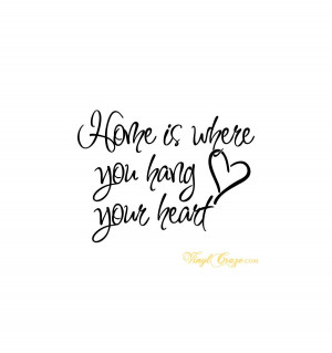 Home > Entry Ways > Home is where you hang your heart