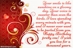 Birthday Wishes For Girlfriend