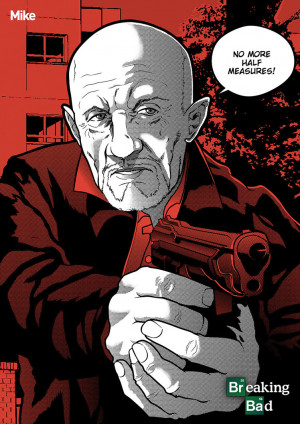 Breaking Bad Fanart: MIKE by ZehB