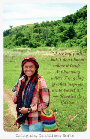 ... what inspires me to travel it. 