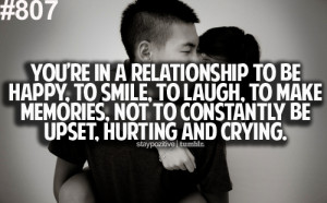 You’re In A Relationship To Be Happy. To Smile. To Laugh. To Make ...
