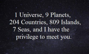 island, meet you, privilege, quotes, space - inspiring picture on ...
