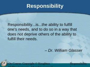 ... others of the ability to fulfil l their needs. Dr. William Glasser