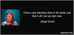More Angie Stone Quotes