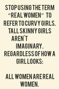sick of people bashing skinny girls i m all about empowering ...
