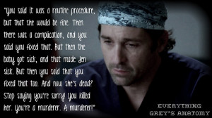 ... show Grey's Anatomy! Submit a favorite scene, moment, or quote below