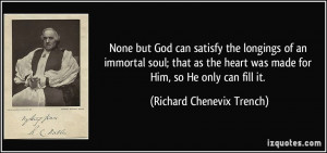 More Richard Chenevix Trench Quotes