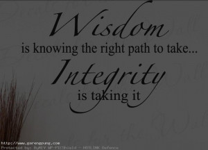 Integrity Quotes