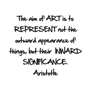 ... of-art-is-to-represent-not-the-outward-appearance-of-things-art-quote