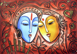 Radha Krishna Love Artsnyou
