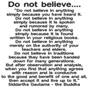 don't believe in those things .....