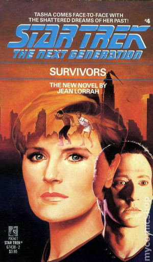 Star Trek The Next Generation Survivors PB (1989 Novel) #1-1ST