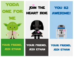 Free Star Wars Printable Valentines