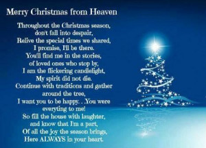 to my family i merry christmas from heaven merry christmas from heaven ...