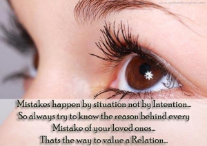 Nice mistakes quotes thoughts relation quotes great best