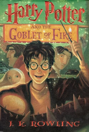 Harry Potter and The Goblet of Fire Childrens Book Cover