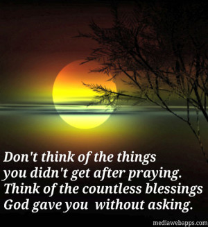 quotes about gods blessings thank you god for all your quotes about ...