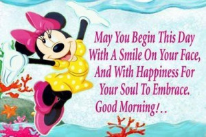 Good Morning quotes cute quote disney morning minnie mouse good ...