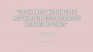 Captain America' was probably the most universally positive experience ...