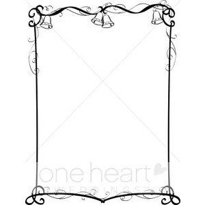 Wedding Bells Border Clip Art Free