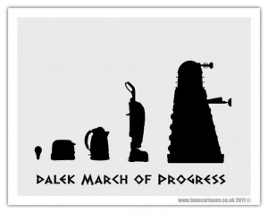 Evolution of the Dalek...