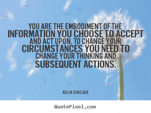 Change Your Circumstances