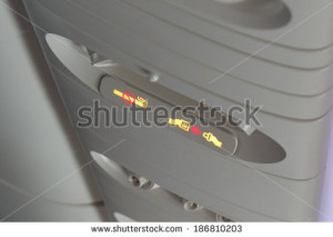 Stock Photo No Smoking And Fasten Seat Belt Sign In An Airplane