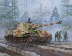 German Tiger Tank Painting