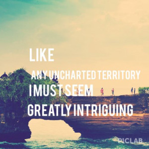 Any uncharted territory