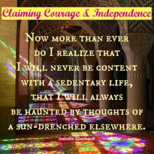 Haunted by thoughts of a sun-drenched elsewhere