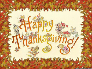 Happy Thanksgiving Everyone